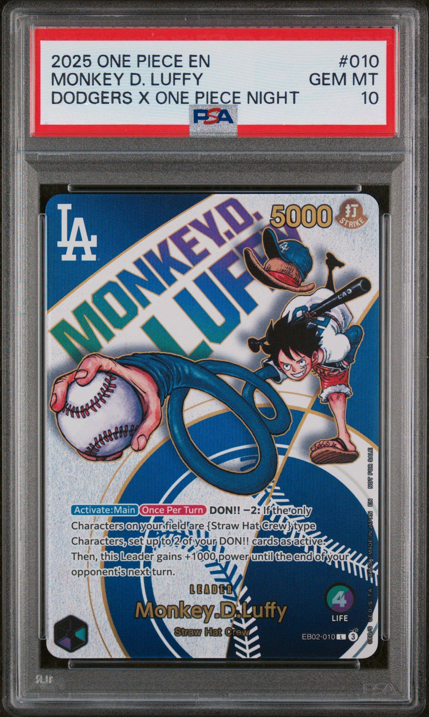 Luffy Dodgers Promo