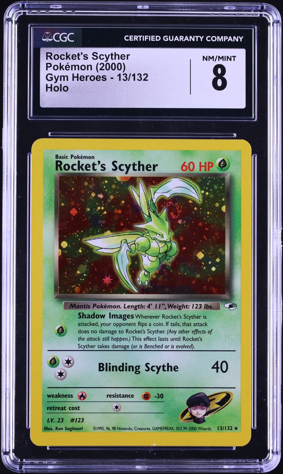 Rocket's Scyther Holo