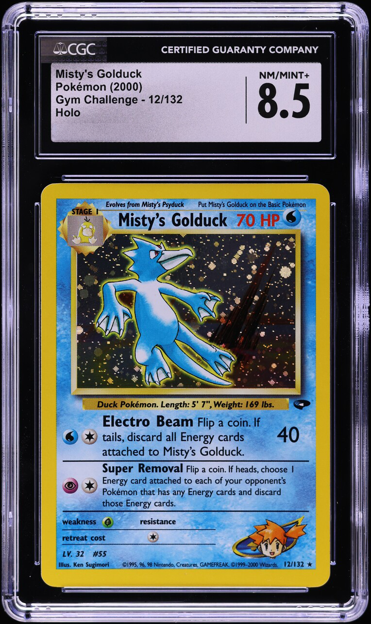 Misty's Golduck Holo